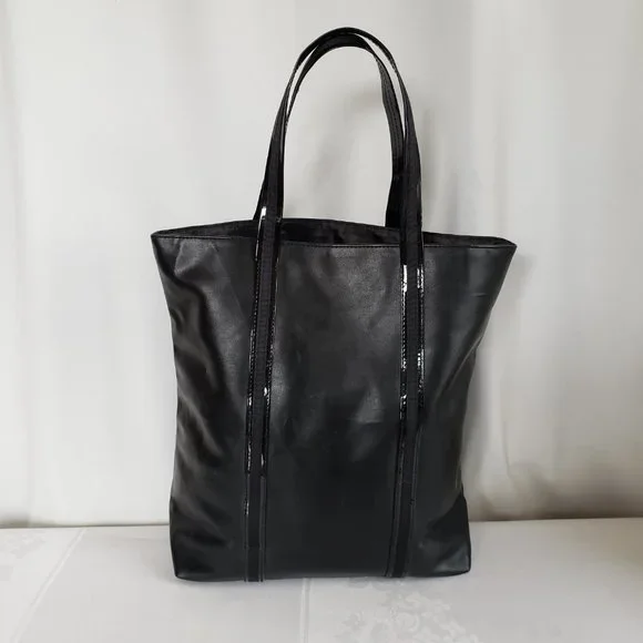 Designer Parfums GIVENCHY Black patent leather tote bag - Picture 3 of 11